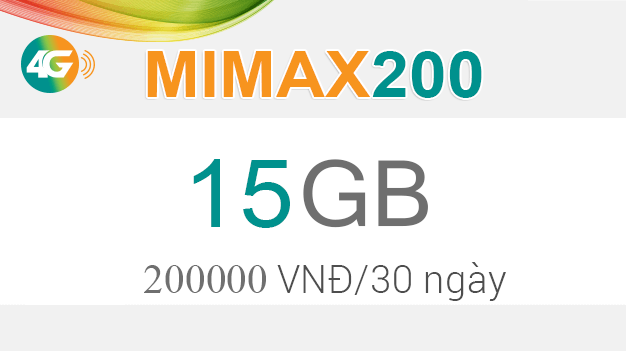 Đăng ký gói MIMAX200 thỏa sức với 15GB data 4g Viettel tốc độ cao chỉ với 200.000 đồng