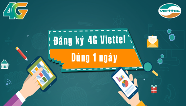 Các gói cước 4G Viettel 1 ngày